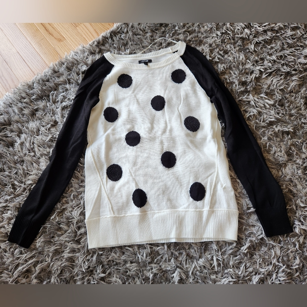 APT. 9 Women's Polka Dot Sweater